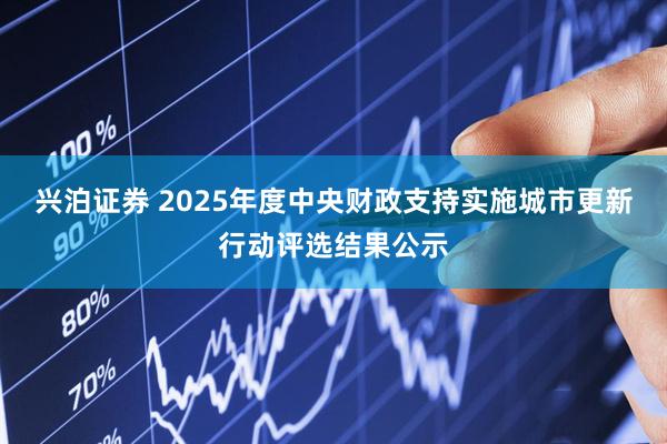 兴泊证券 2025年度中央财政支持实施城市更新行动评选结果公示